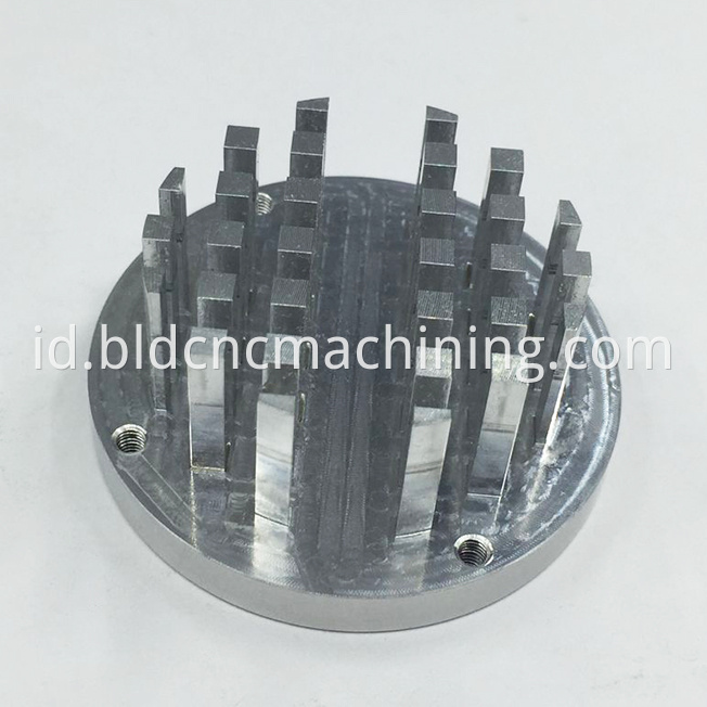 machined aluminum heat sink